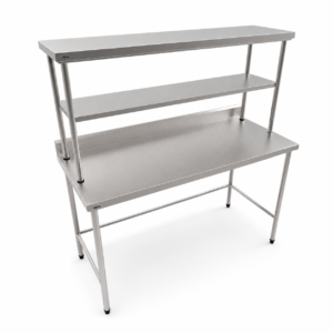 MESA COM MONTANTE SUPERIOR DUPLO